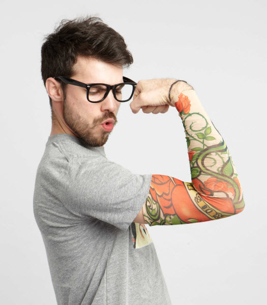 Abzieh Tattoo Ärmel