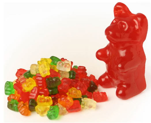 Weltgrössestes Gummibärchen