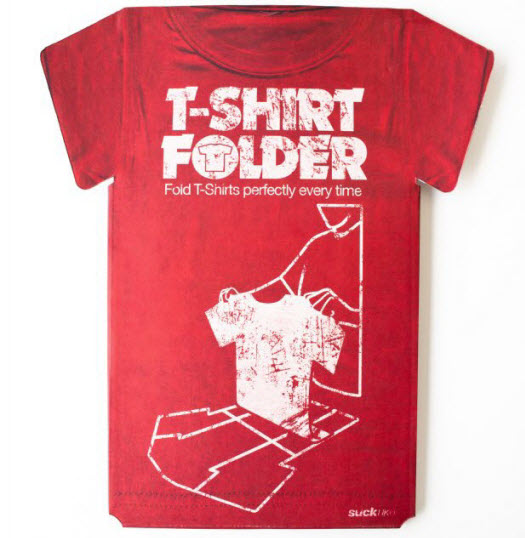 T-Shirt einfach Falten t-shirt folder von suck uk
