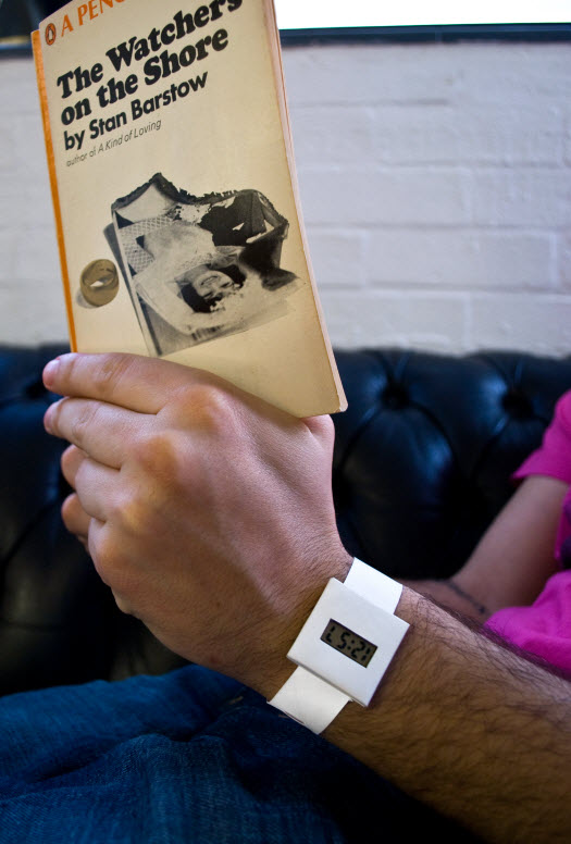 Armbanduhr aus Papier zum selbst gestalten