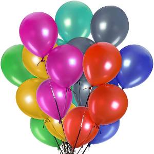 Multi-Colored 100 Balloon Set