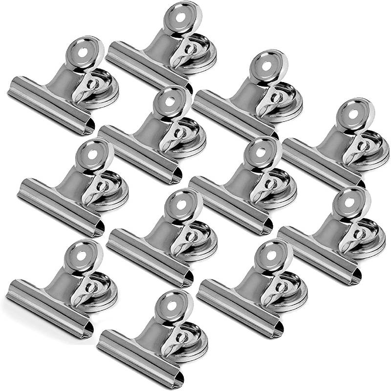 12 Magnetic Bullclips