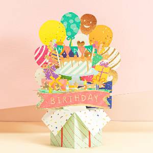 Pop Up Happy Birthday Card