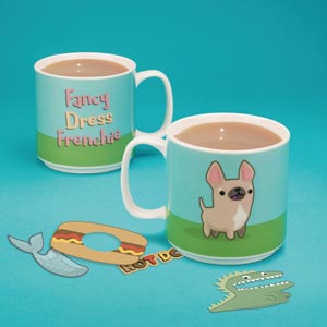 Fancy Dress Frenchie Mug