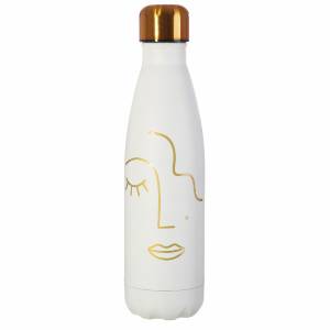 Abstract Face Water Bottle
