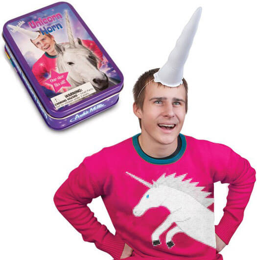 Corne de licorne gonflable