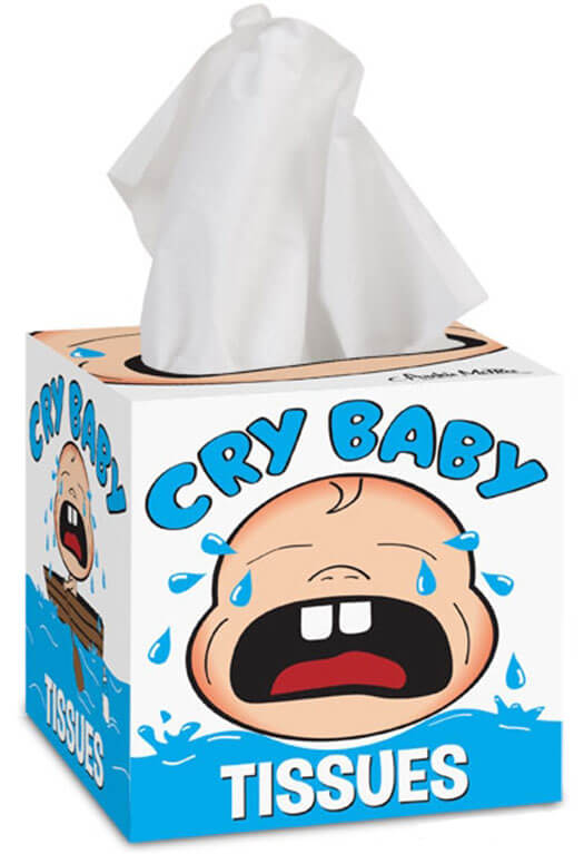 Tissue Box Cry Baby