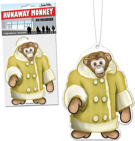 Runaway Monkey Air Freshener