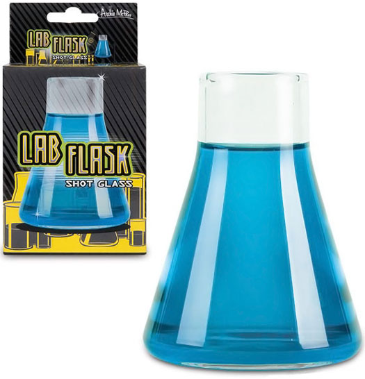 Lab Flask Shot Glass