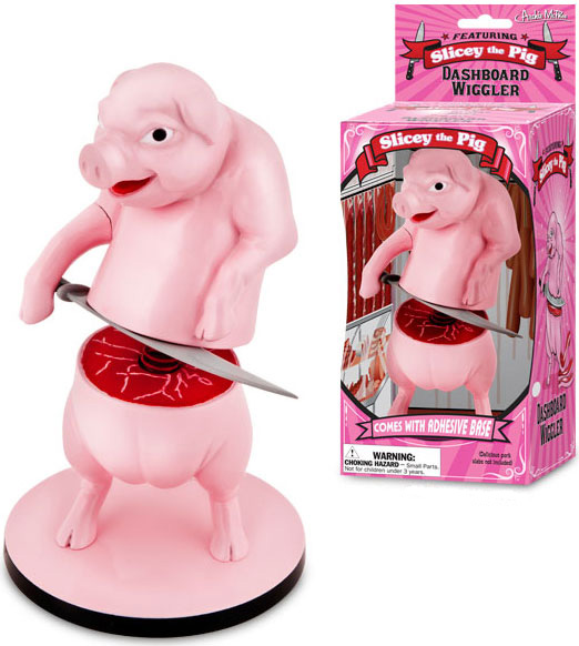 Slicey the Pig Dashboard Wiggler