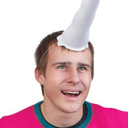 Inflatable Unicorn Horn