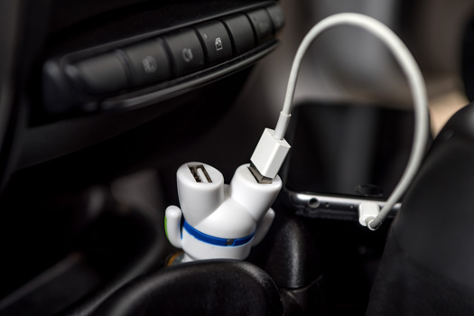 Chargeur USB Auto - Bonhomme