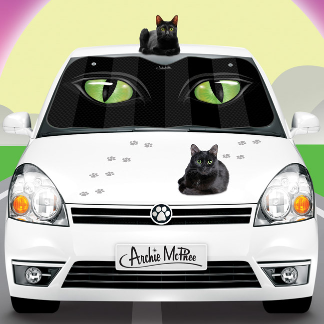 Cat Eyes Auto Sunshade