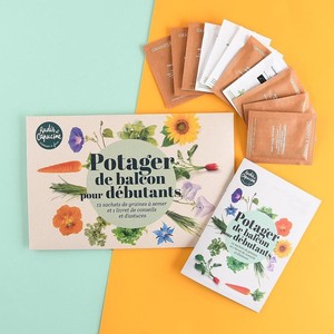 Kit de semences pour potager de balcon