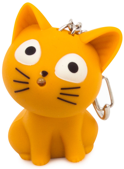 Schlsselanhnger Katze mit Sound