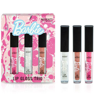 Barbie Glitter Lip Gloss Trio