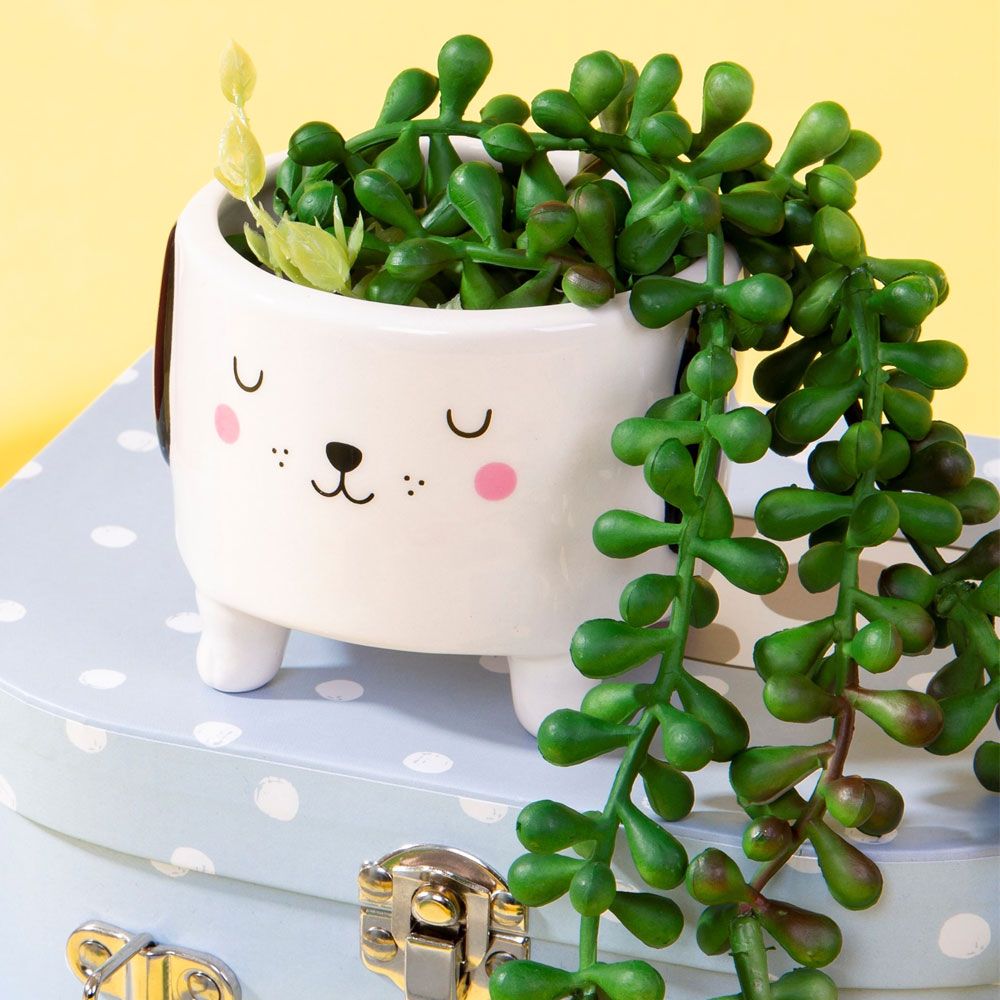 Barney The Dog Planter