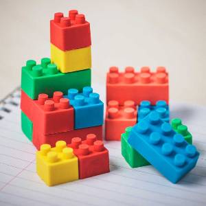 Building Block Erasers