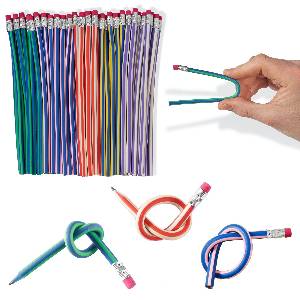 70 Bendy Pencils