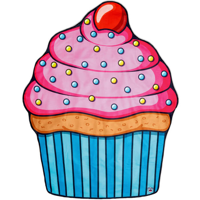 Strandtuch Cupcake