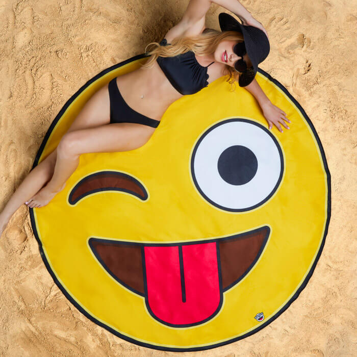 Serviette de Plage Gante Emoji