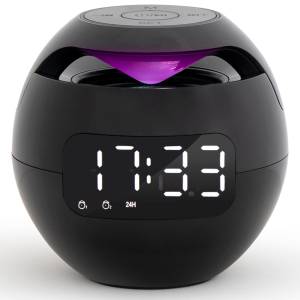 Bluetooth Compatible Alarm clock Speaker