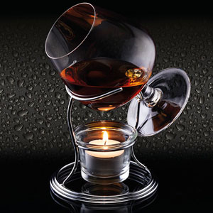 Set per Riscaldare Brandy e Cognac