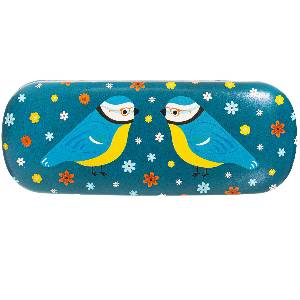 Blue Tit Glasses Case