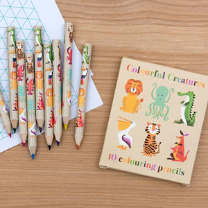 Crayons de Couleurs Colourful Creatures