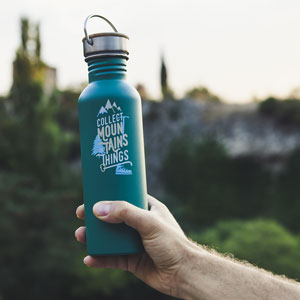 Collect Mountains Water Bottle