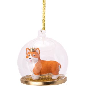 Corgi Weihnachtskugel