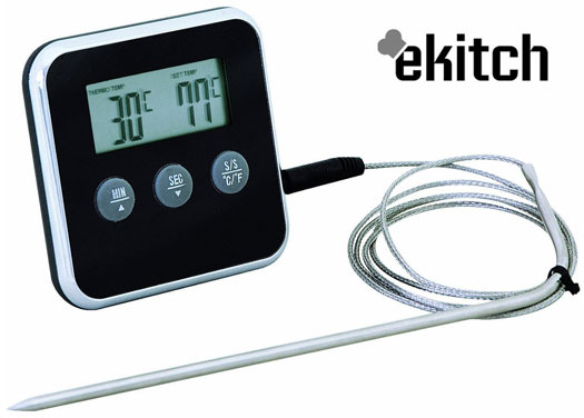 Digitales Koch Thermometer mit Fhler