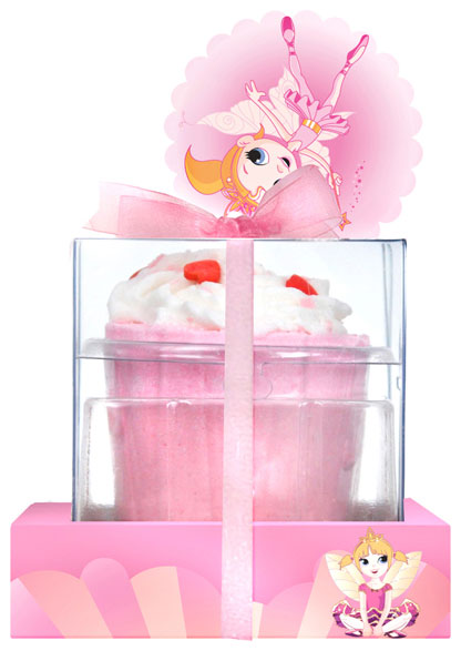 Badebombe Cupcake Fee