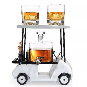 Dekanter-Set Golfcart