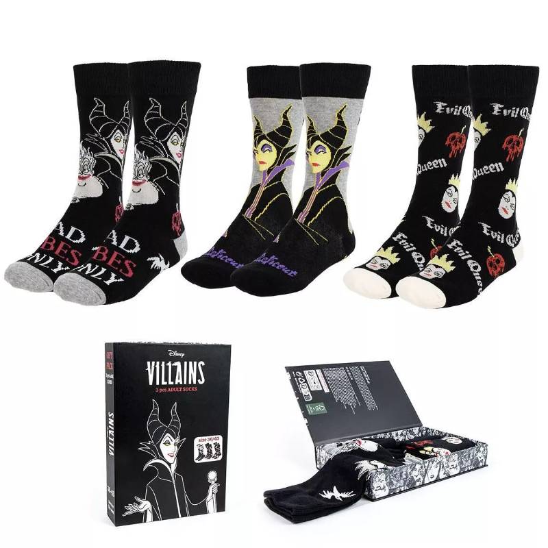 Disney Villains Socks Giftset