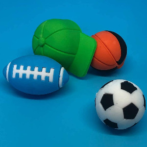 Scented Sports Erasers