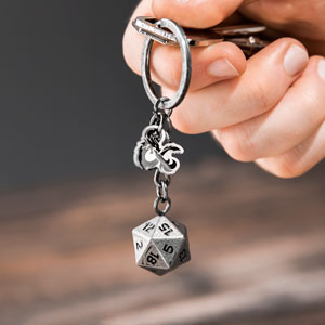 Dungeons & Dragons D20 Schlsselanhnger