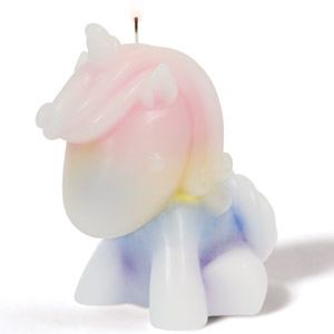 Einhorn Kerze