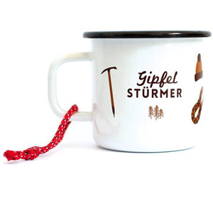 Gipfelstrmer Enamel Mug