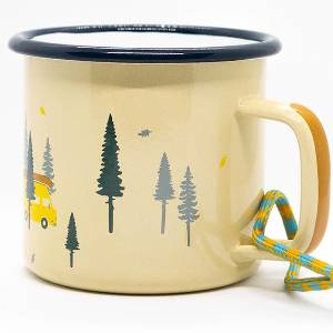 Emailletasse Wild & Free