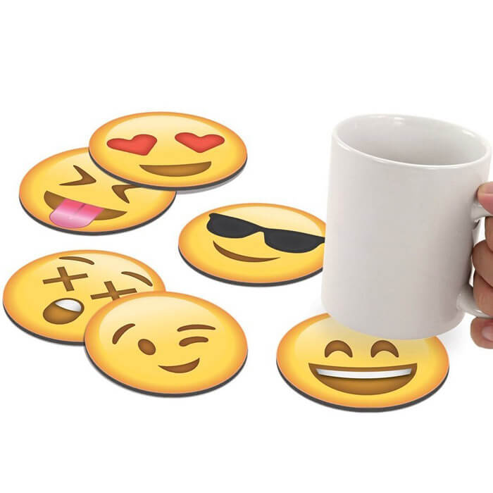 Emoji Coasters