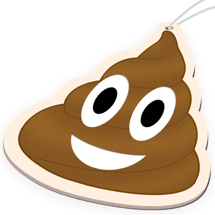 Emoji Poop Lufterfrischer fürs Auto