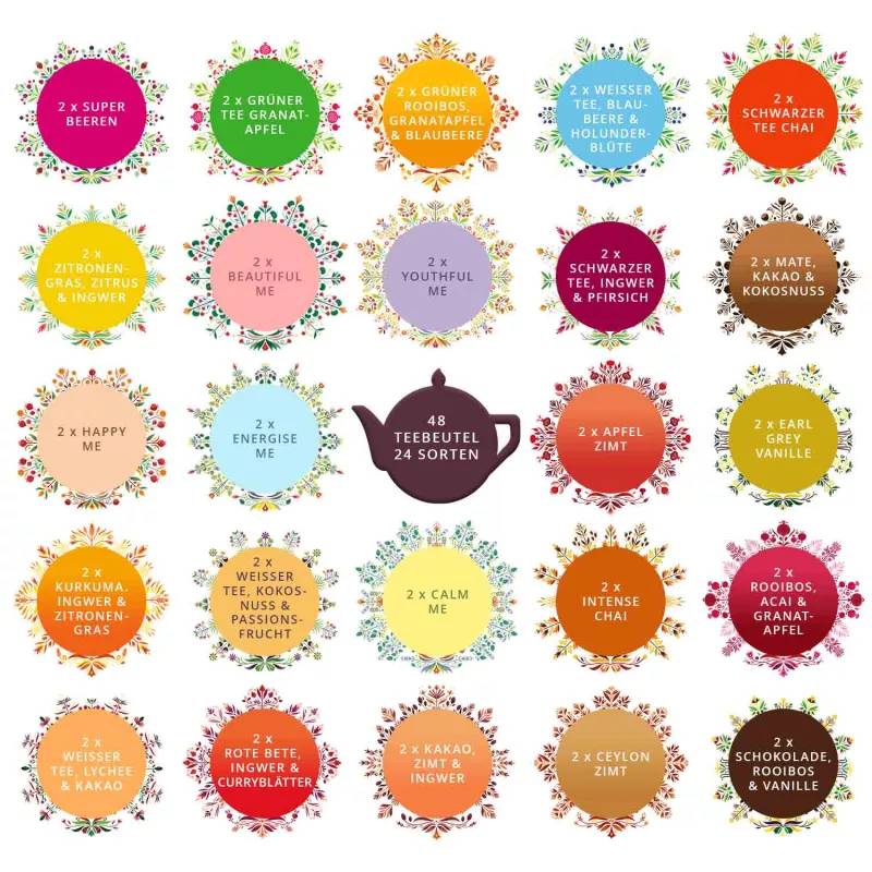 BIO Tee-Adventskalender fr Zwei