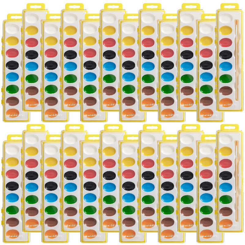 25 Watercolour Paint Palette Sets