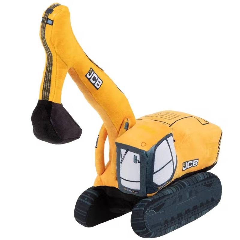 Pelleteuse en Peluche JCB