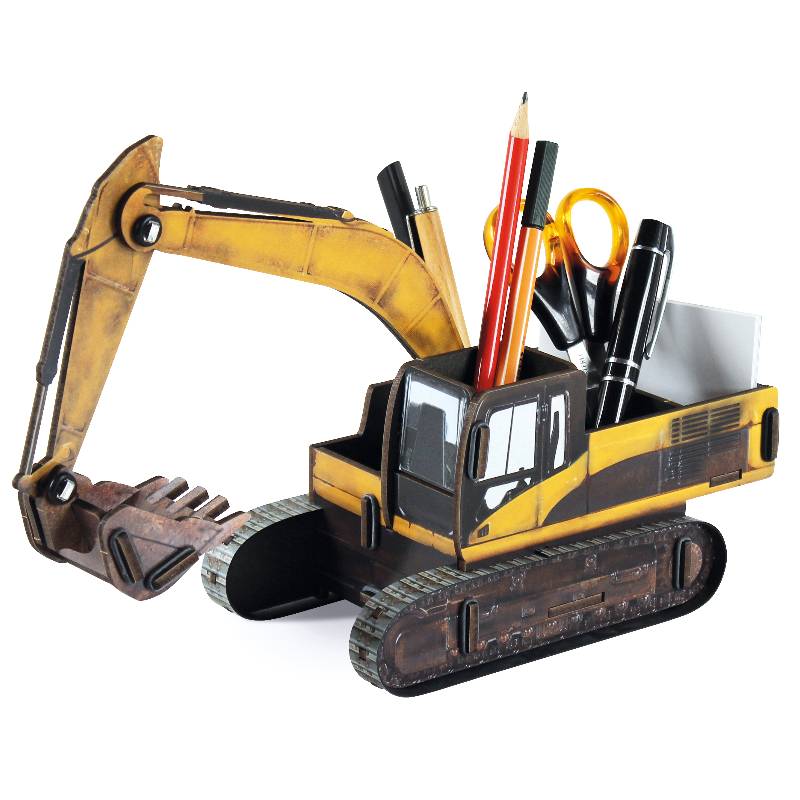 Excavator Pencil Box