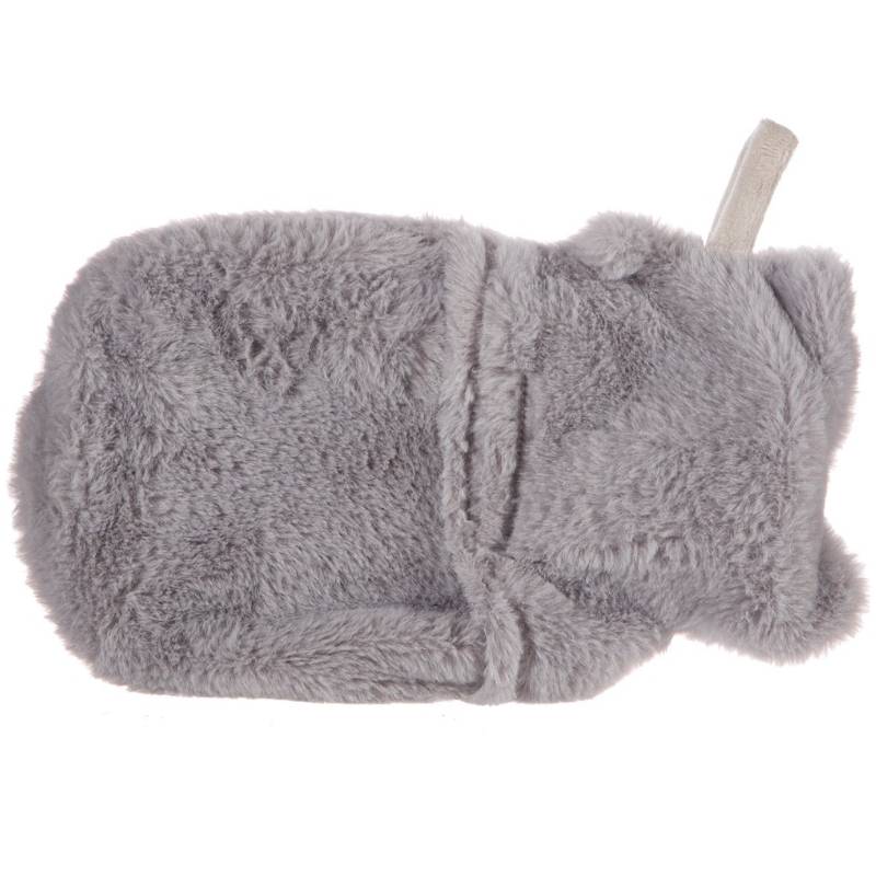 Grey Cat Hot Water Bottle