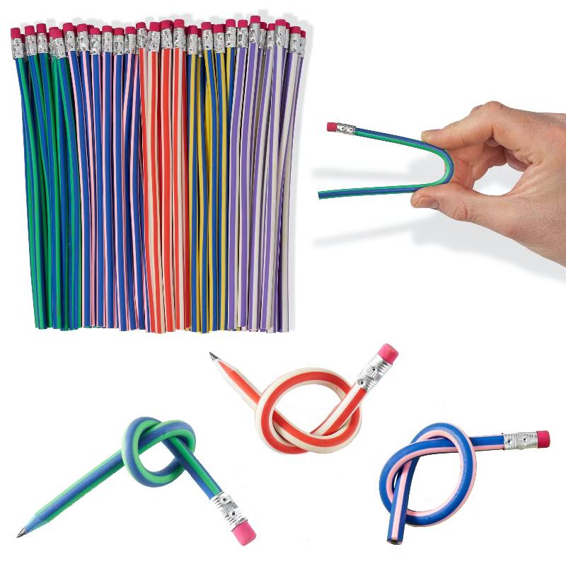 70 Bendy Pencils - Gadgets and Gift Ideas