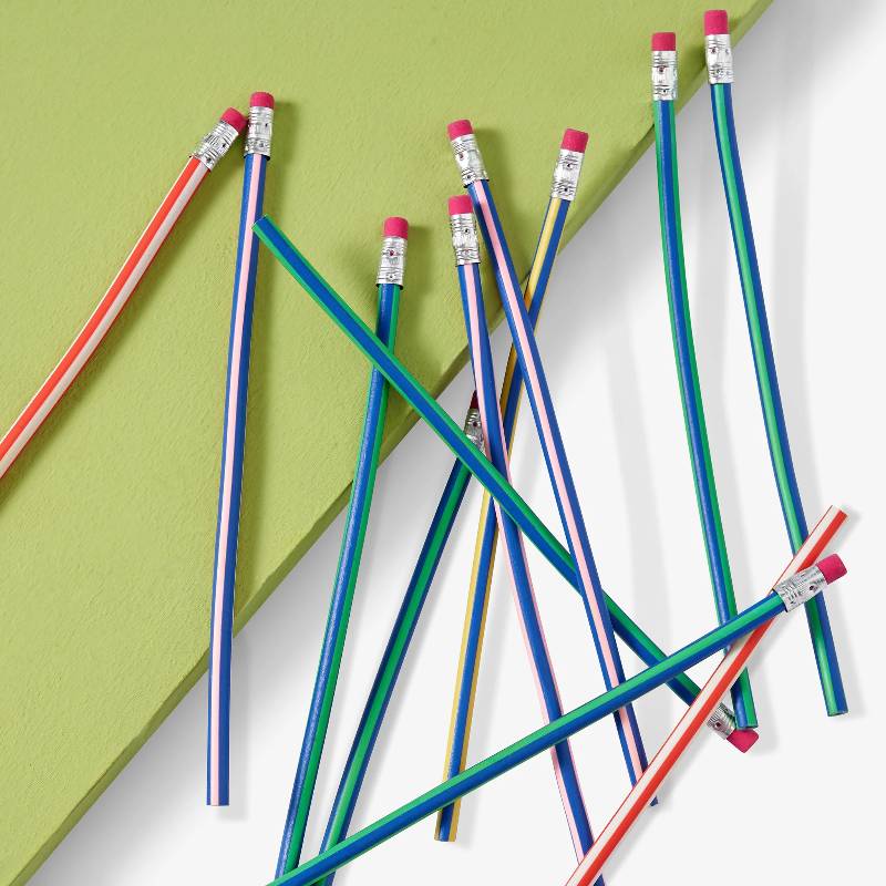 70 Bendy Pencils