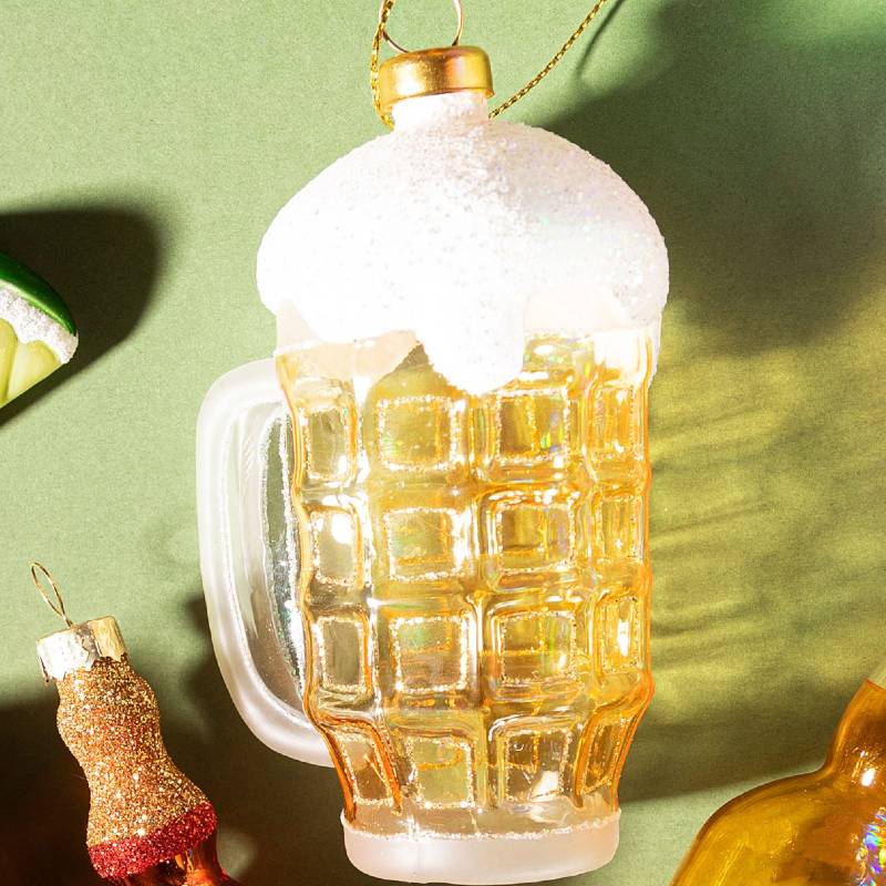 Beer Mug Shaped Bauble